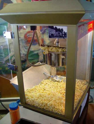 Keego Theatre - Old Popcorn Machine